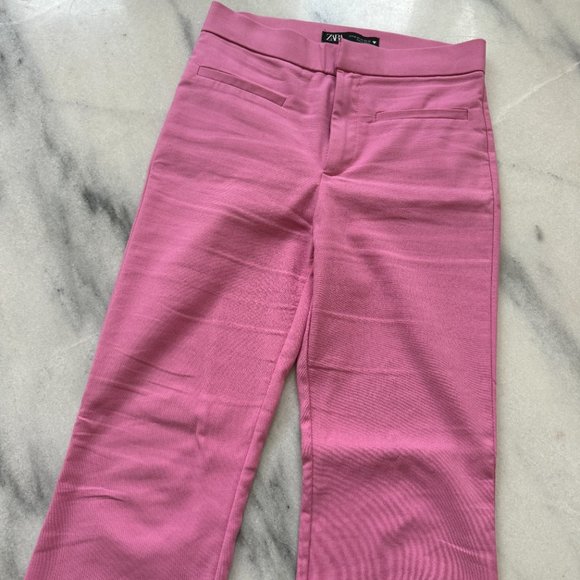 Zara Pink Petite Pants Size XS - Picture 4 of 5